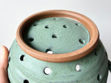 mini colander with drip plate