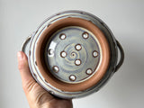 mini colander with drip plate
