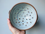 mini colander with drip plate
