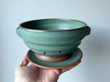 mini colander with drip plate