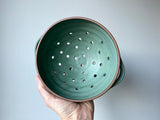 mini colander with drip plate