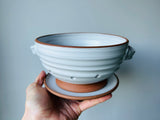mini colander with drip plate