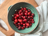 mini colander with drip plate