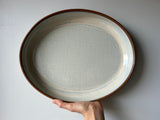 oval serving dish