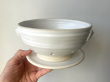 mini colander with drip plate