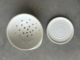 mini colander with drip plate
