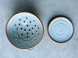 mini colander with drip plate
