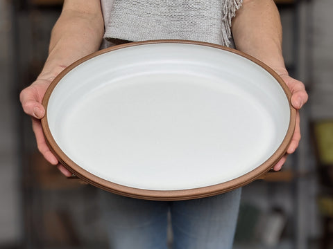 oval serving dish